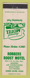 Matchbook Cover - Robbers Roost Motel Green River UT