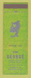 Matchbook Cover - The George Hotel Motel Fillmore UT