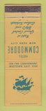 Matchbook Cover - Hotel Commodore New York City WEAR