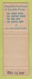 Matchbook Cover - Hotel Commodore New York City WEAR