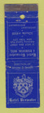 Matchbook Cover - Hotel Brewster New York City WORN