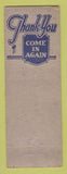 Matchbook Cover - Colonial Hotel Bristol VA TN