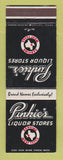 Matchbook Cover - Pinkie's Liquor Stores TX