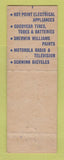 Matchbook Cover - HH Haworth Store Sporting Goods Appliance Wilmington OH