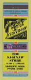 Matchbook Cover - The Saginaw Store MI Appliances Frank Benkoski