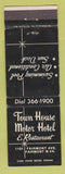Matchbook Cover - Town House Motor Hotel Fairmont WV