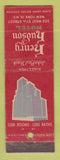Matchbook Cover - Henry Hudson Hotel New York City CREASES