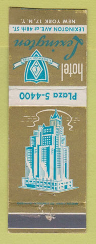 Matchbook Cover - Hotel Lexington New York City