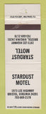 Matchbook Cover - Stardust Motel Bristol VA WEAR