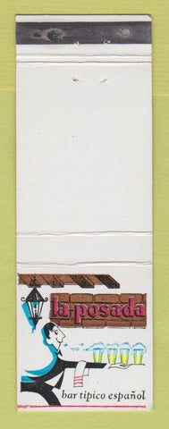 Matchbook Cover - La Posada Bar Tipico Espanol Mexico WEAR