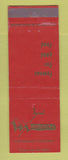 Matchbook Cover - Hotel Marson Clintonville WI