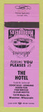 Matchbook Cover - The Hotel Bloomer WI WEAR