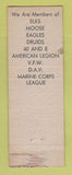 Matchbook Cover - Fiori's Italian Restaurant Occidental CA