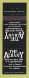 Matchbook Cover - Albany Restaurant Liquor Cheyenne WY