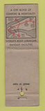 Matchbook Cover - Hotel St George Brooklyn NY deco girlie WEAR