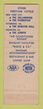 Matchbook Cover - President Hotel New York City WEAR
