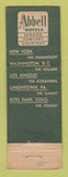 Matchbook Cover - Hotel Parmount New York City