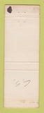 Matchbook Cover - Hotel Maine Pueblo Colorado WEAR