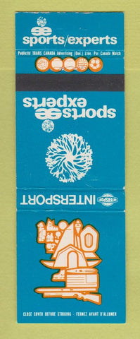 Matchbook Cover - Sports Experts Intersport QC Canada