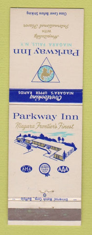 Matchbook Cover - Parkway Inn Niagara Falls NY