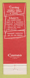 Matchbook Cover - Chesapeake Restaurant Motel Grasonville MD