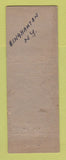 Matchbook Cover - Dickinson's Restaurant Silex Coffee Binghamton NY