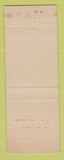 Matchbook Cover - Hotel Johnstown NY WEAR