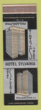 Matchbook Cover - Hotel Sylvania Philadelphia PA