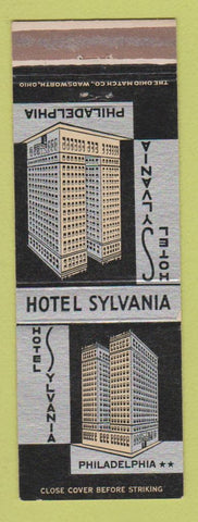 Matchbook Cover - Hotel Sylvania Philadelphia PA