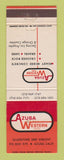 Matchbook Cover - Azusa Western Concrete Azusa CA WEAR