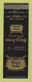 Matchbook Cover - Kings Arms Steak House Toluca Lake CA