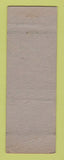 Matchbook Cover - The Cave Union NJ restaurant WEAR
