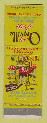 Matchbook Cover - Oroville Inn CA