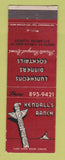 Matchbook Cover - Kendall's Ranch Restaurant Sycamore IL