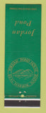 Matchbook Cover - Jordan Pond House Seal Harbor ME DD Bean