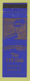 Matchbook Cover - The 210 Club Harrisburg PA
