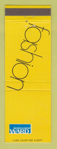Matchbook Cover - Montgomery Ward Stores Fashion