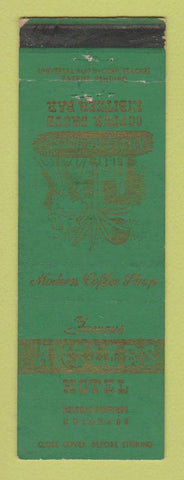 Matchbook Cover - Antlers Hotel Colorado Springs WEAR
