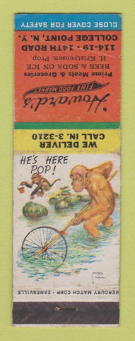 Matchbook Cover - Hoard's Food Market College Point NY WEAR
