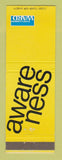 Matchbook Cover - Montgomery Ward Stores Awareness