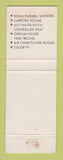 Matchbook Cover - Hop Inn Motel Alpena MI WEAR