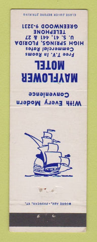 Matchbook Cover - Mayflower Motel High Springs FL