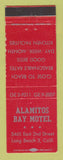 Matchbook Cover - Alamitos Bay Motel Long Beach CA RED WEAR