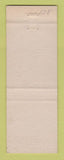 Matchbook Cover - Bayview Motel Mill Valley CA Kitz Kitzberger