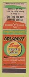 Matchbook Cover - Cities oil gas Elliot Service Newton Highlands MA WEAR