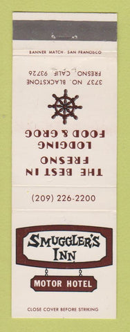 Matchbook Cover - Smuggler's Inn Motor Hotel Fresno CA