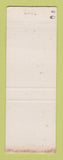 Matchbook Cover - Sealy Rest Motel Fostoria OH