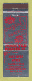 Matchbook Cover - Rest Over Motel Hagerstown MD Christmas