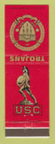 Matchbook Cover - University of South California Trojans USC Los Angles CA