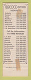 Matchbook Cover - MTI Business College CA CHAIN